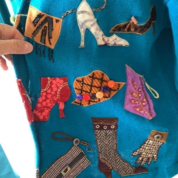 Vintage Design Options by Philip & Jane Gordon Medium with faux fur neck/sleeves - Picture 9 of 16